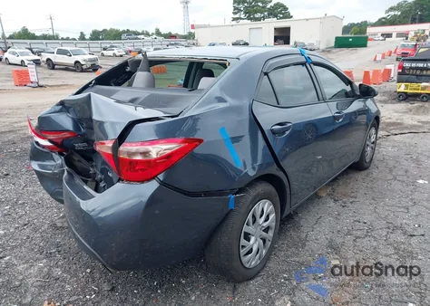 2018 Toyota Corolla Le из США, поврежденный, VIN 2T1BURHE6JC006300